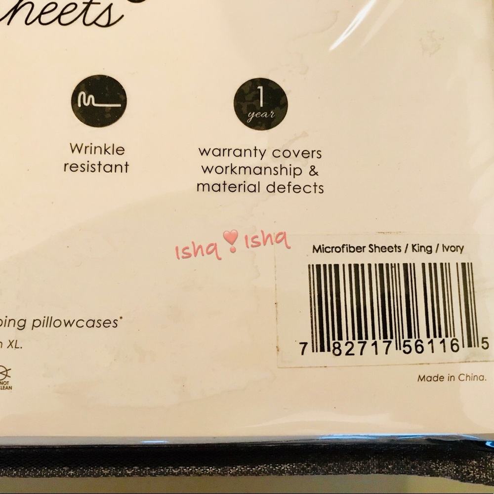 MicroFiber Sheet Set Ultra Soft No-Wrinkle KING - Picture 8 of 8
